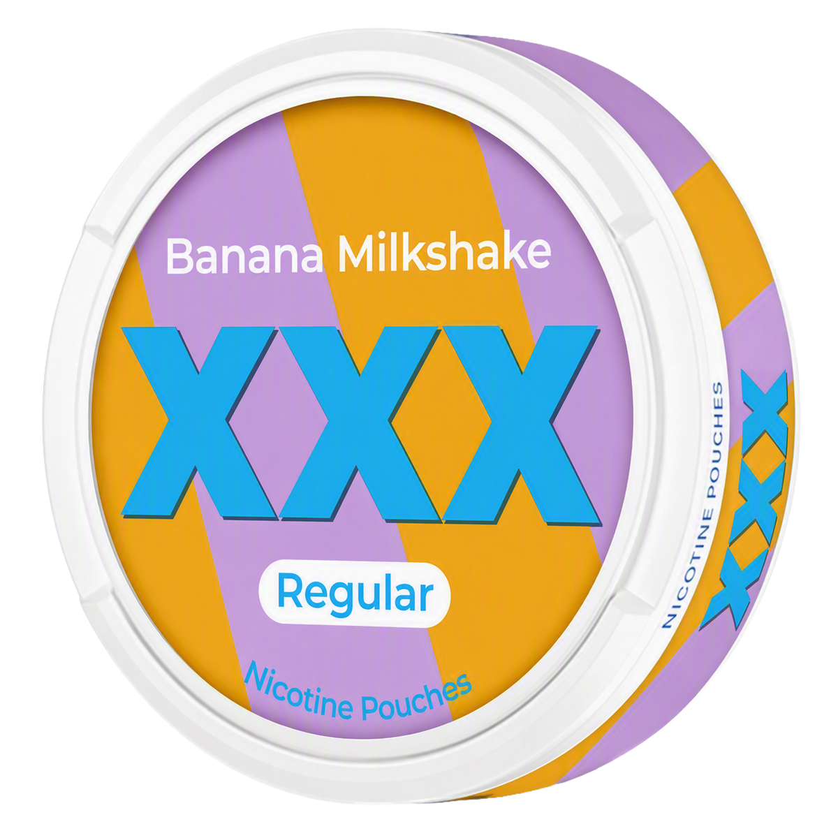 ZYN Banana Milkshake 9mg Slim Nicotine Pouches with creamy banana flavor, shown in a sleek pouch on a neutral background.