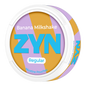 ZYN Banana Milkshake 9mg Slim Nicotine Pouches with creamy banana flavor, shown in a sleek pouch on a neutral background.